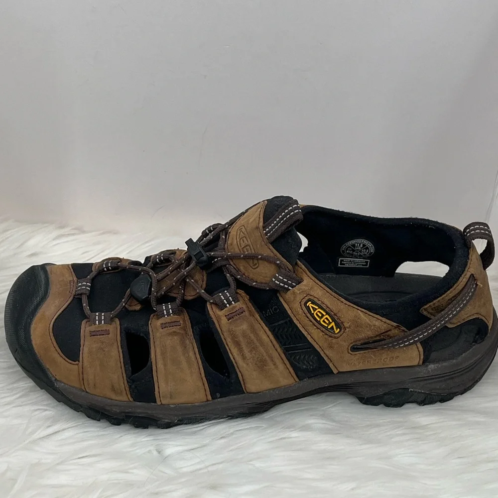 Keen Waterproof Sandals Hiking Water Shoes Brown Mens Size 11.5